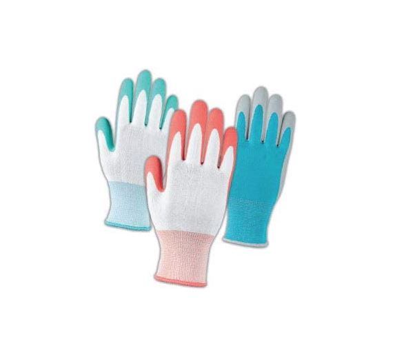 10 Pairs BBH Gardening Work Gloves Latex Foam Polyester Lining 