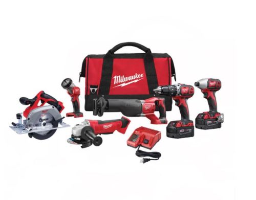 M18 18-Volt Lithium-Ion Cordless Combo Tool Kit (6-Tool) 2696-26