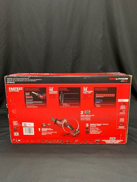 Milwaukee M18 FUEL 18-Volt Lithium-Ion Brushless Cordless HACKZALL Reciprocating Saw Kit 2719-21