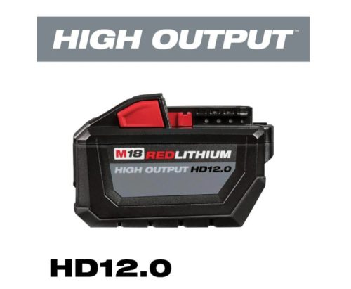 M18 18-Volt Lithium-Ion High Output 12.0Ah Battery Pack 48-11-1812