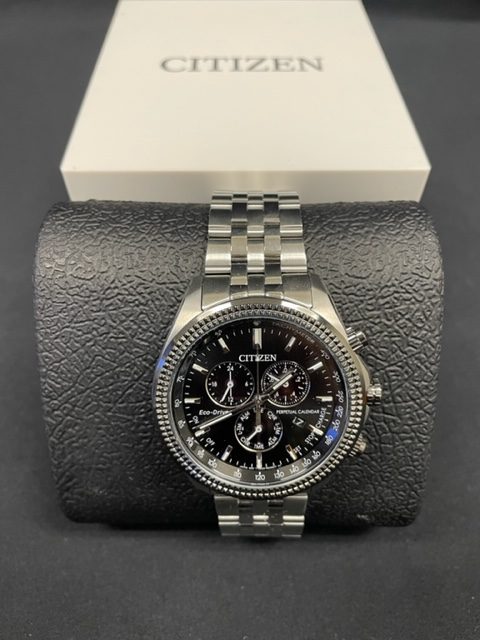 Citizen BL5566-50E Eco-Drive Perpetual Chronograph Stainless Steel Men's Watch