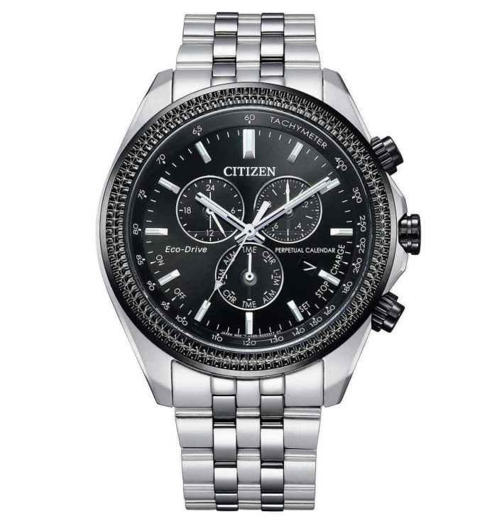 Citizen BL5566-50E Eco-Drive Perpetual Chronograph Stainless Steel Men's Watch