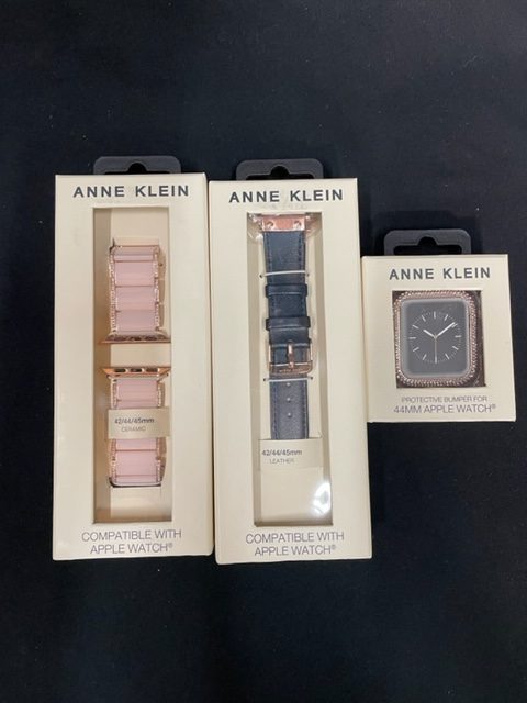 Anne Klein Madison Collection Ladies Apple Watch Band Set 1626571