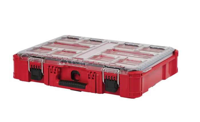 Milwaukee PACKOUT 11-Compartment Impact Resistant Portable Small Parts Organizer