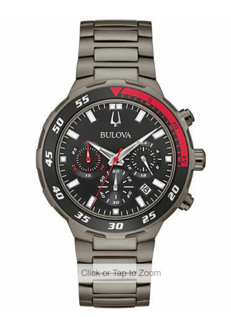 Bulova - Sport Stainless Steel Chronograph Men's Quartz Watch - 98B365