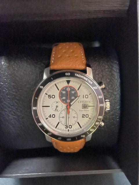 Citizen Eco-Drive Brycen Leather Strap CA0641-16X Men's watch