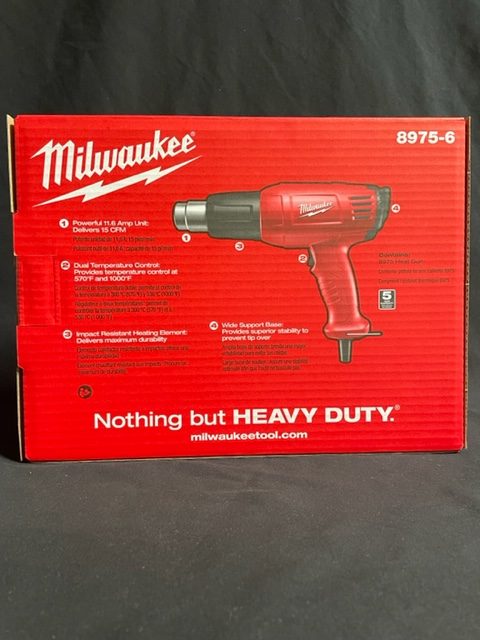Milwaukee 11.6-Amp 120-Volt Dual Temperature Heat Gun 8975-6
